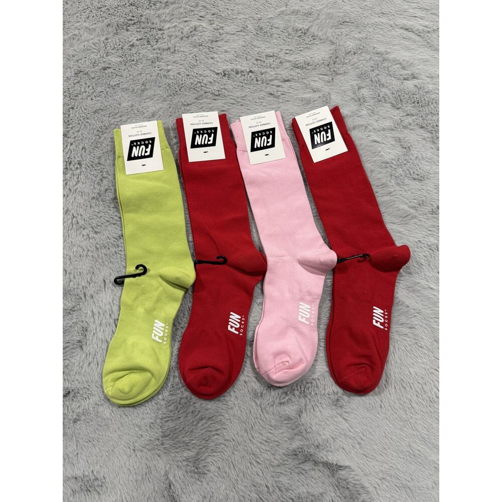 Fun Socks Crew Socks Mens Size 10-13 Comfort Colorful Set Novelty Gift Multipack